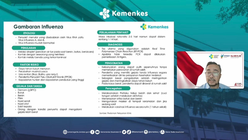Kemenkes Imbau Warga Tak Panic Buying Oseltamivir, Mayoritas Influenza Bisa Sembuh Sendiri