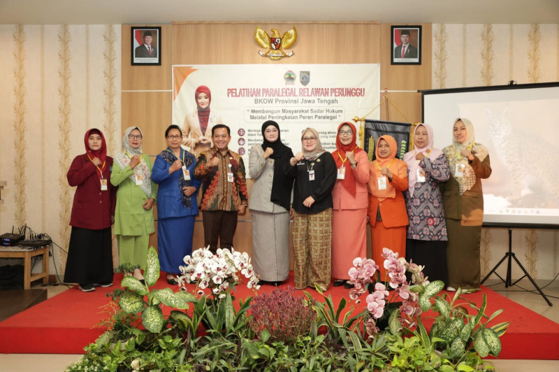 BKOW Jateng Bentuk Relawan Perunggu, Perkuat Pendampingan Korban Kekerasan Perempuan dan Anak