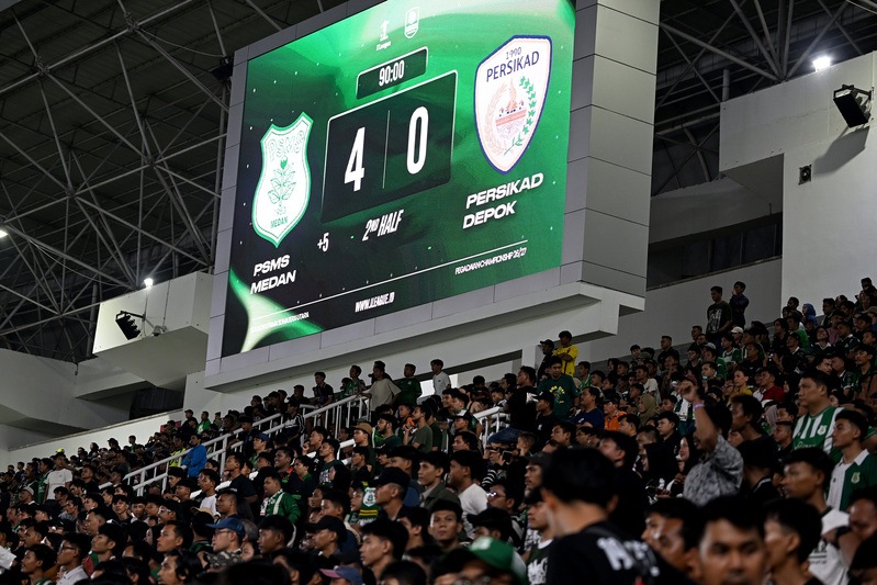 PSMS Medan Hantam Persikad 4-0, Puncaki Klasemen Liga 2