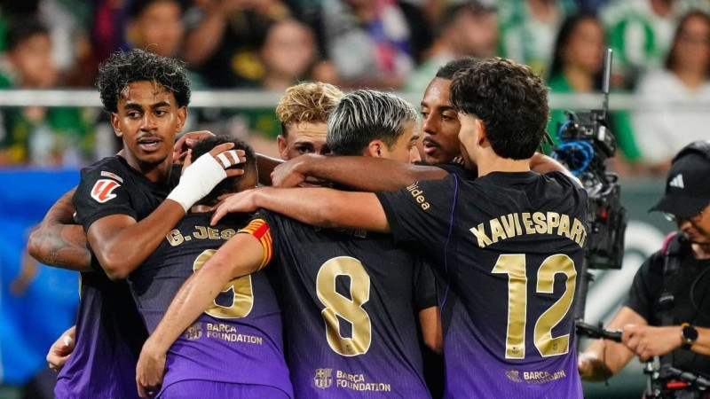 Barcelona Hajar Real Betis 5-2, Blaugrana Sempurna di Sembilan Laga La Liga