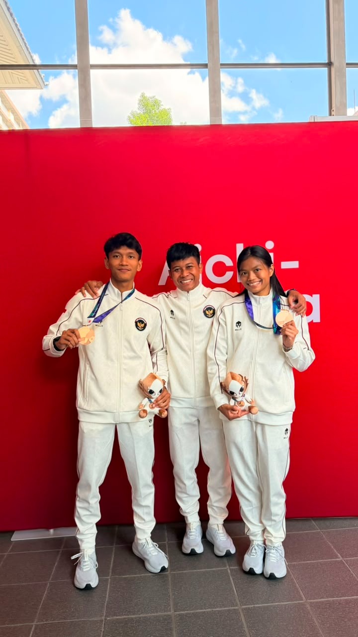 Leo Rolly Carnando Sumbang Dua Emas Asian Games 2026, Harumkan Nama Klaten