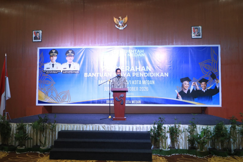 Pemko Medan Salurkan Bantuan Pendidikan untuk 214 Mahasiswa, Maksimal Rp6 Juta per Semester