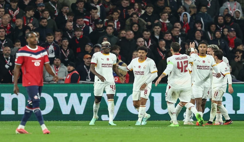 Galatasaray Hajar Lille 4-2, Calvin Verdonk Gagal Hindarkan Tuan Rumah dari Kekalahan