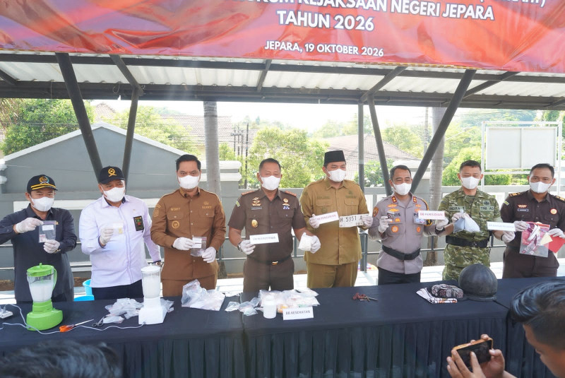 Peredaran Narkotika di Jepara Meningkat, Kejari Tangani 30 Perkara hingga Oktober 2026