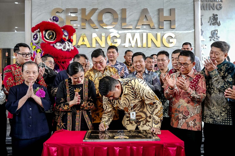 Bobby Nasution Resmikan Sekolah Guang Ming, Dorong Peningkatan Kualitas SDM di Sumut