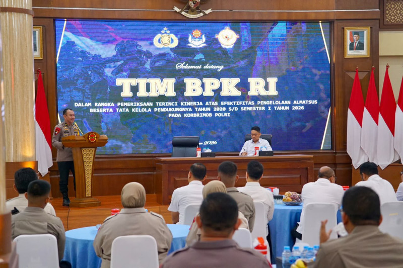 BPK RI Periksa Pengelolaan Almatsus Polri, Korbrimob Siap Transparan