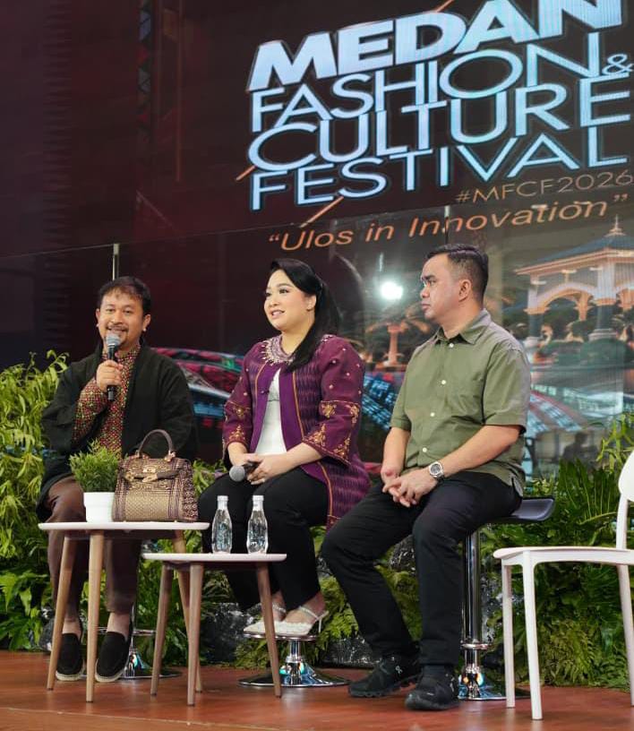 MFCF 2026 Angkat Ulos ke Panggung Fesyen Modern, Dekranasda Medan Dorong UMKM Perluas Pasar
