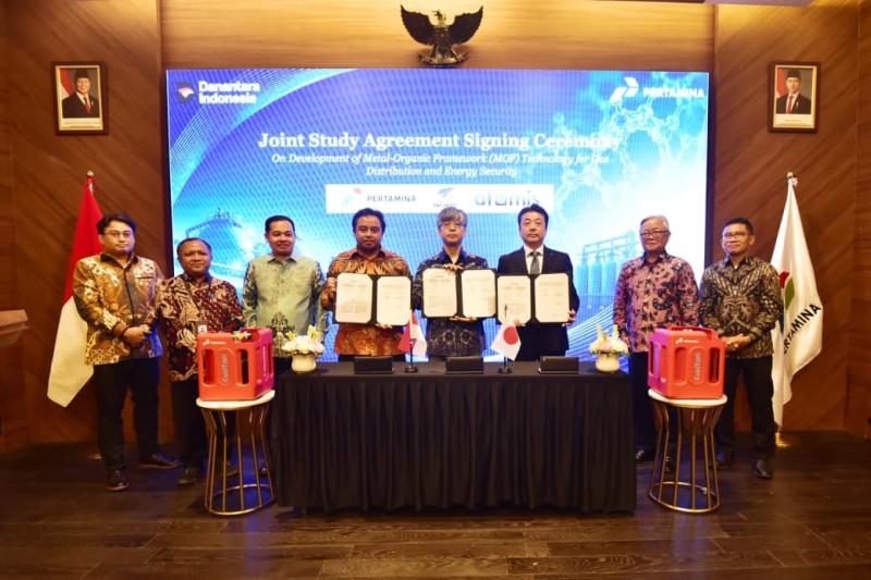Pertamina Jajaki Teknologi Penyimpanan Gas MOF untuk Perluas Akses Energi di Indonesia