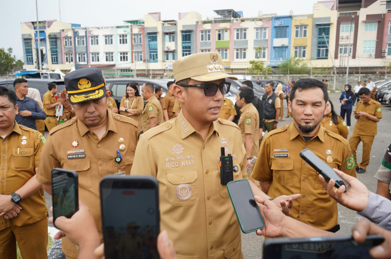 Rico Waas Temukan Kendaraan Dinas Pemko Medan Tak Bayar Pajak hingga Tanpa Pelat Nomor