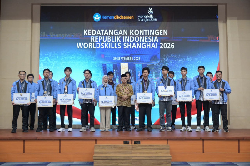 Indonesia Raih Sembilan Penghargaan di WorldSkills Shanghai 2026