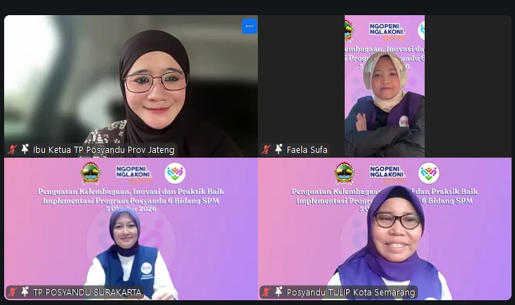 Posyandu 6 SPM di Jateng Didorong Aktif Layani dan Tindaklanjuti Aduan Masyarakat