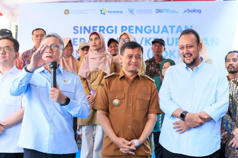 Ahmad Luthfi Dampingi Menko Pangan Tinjau Koperasi Merah Putih di Sukoharjo