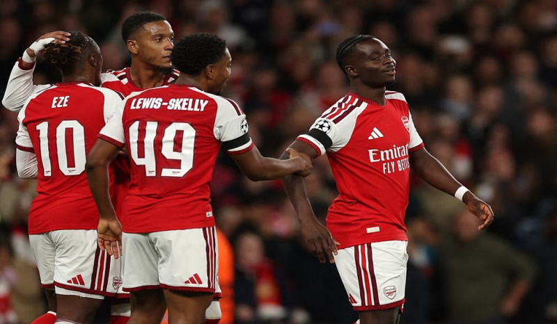 Arsenal Taklukkan Lille 3-0, Tiga Gol The Gunners Tercipta dalam Tujuh Menit