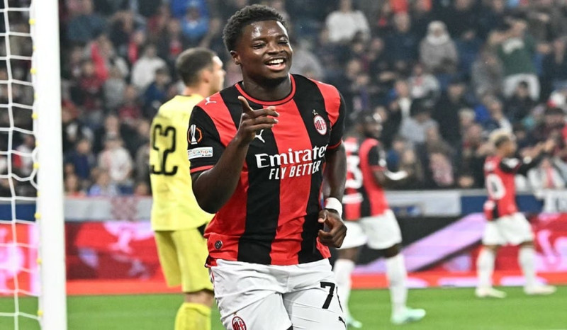 AC Milan Hajar RB Salzburg 4-0, Alphadjo Cisse Cetak Hat-trick di Liga Europa
