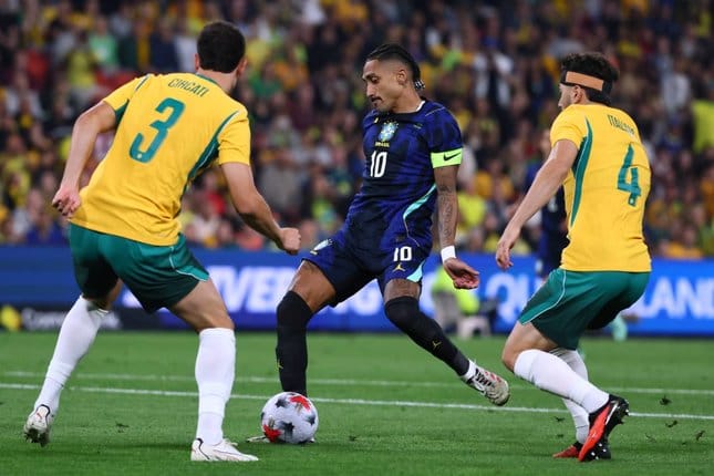 Brasil Tumbangkan Australia 4-2 dalam FIFA Matchday