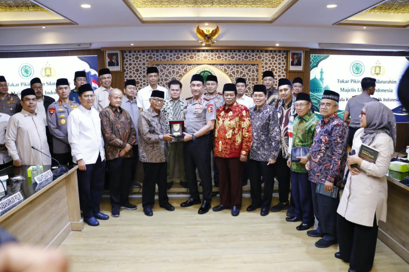 Kapolri Suyudi Ario Seto Silaturahmi ke MUI, Perkuat Sinergi Jaga Keamanan dan Kerukunan