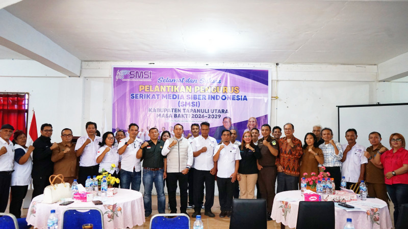 Bupati Taput Ajak SMSI Perkuat Sinergi Pembangunan dan Kontrol Sosial