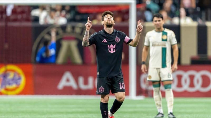 Lionel Messi Cetak Brace, Inter Miami Tumbangkan Atlanta United 3-1