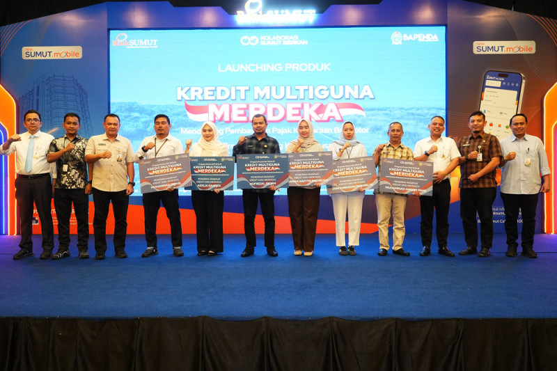 Bapenda Sumut dan Bank Sumut Hadirkan KMG Merdeka, Bunga 0 Persen untuk Bayar Pajak Kendaraan
