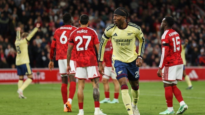 Arsenal Kalahkan Nottingham Forest 1-0, Noni Madueke Jadi Pahlawan