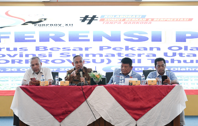 Porprovsu 2026 Diundur ke Desember, KONI Sumut Pastikan 30 Cabor Tetap Dipertandingkan