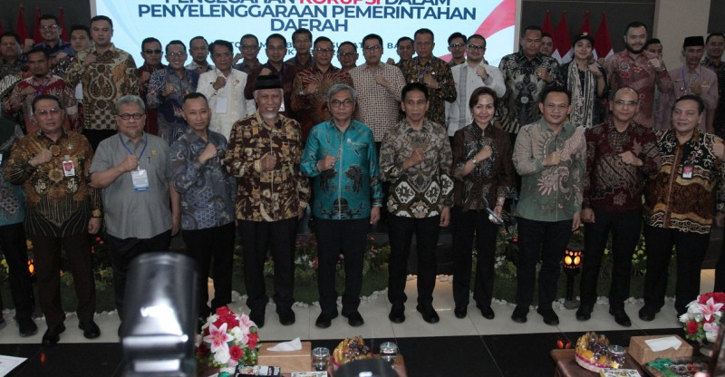 KPK dan Kemendagri Perkuat Pencegahan Korupsi di Sumatera Barat