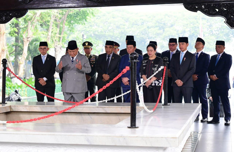 Presiden Prabowo Pimpin Upacara Hari Kesaktian Pancasila di Lubang Buaya