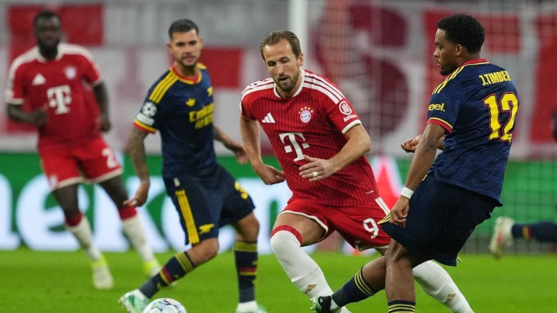 Arsenal Tahan Imbang Bayern Munchen 2-2, Declan Rice Jadi Penyelamat