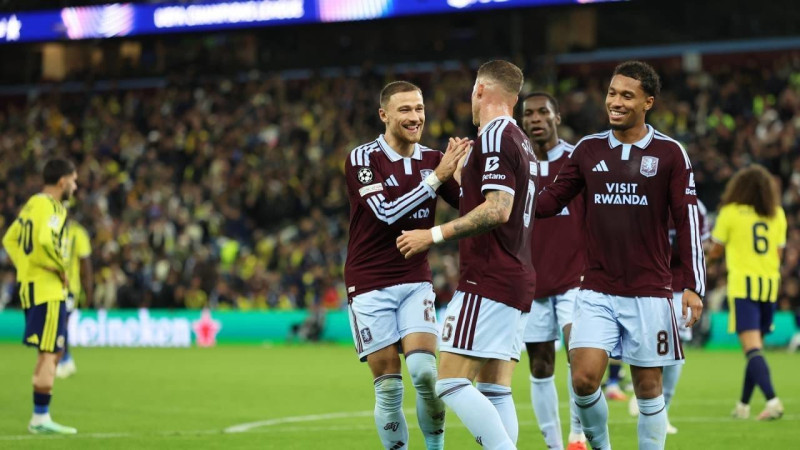 Aston Villa Hancurkan Fenerbahce 6-0 di Liga Champions, Nicolas Jackson dan Ross Barkley Borong Gol
