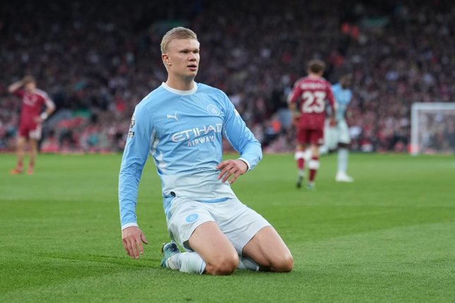 Manchester City Libas Liverpool 3-0 di Anfield, Haaland dan Doku Jadi Penentu