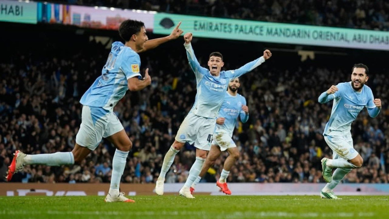 Manchester City Singkirkan Brighton Lewat Adu Penalti, Lolos ke Perempat Final Carabao Cup