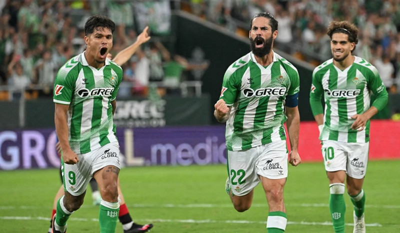 Real Betis Hancurkan Osasuna 5-2, Samai Rekor Klub Berusia 90 Tahun